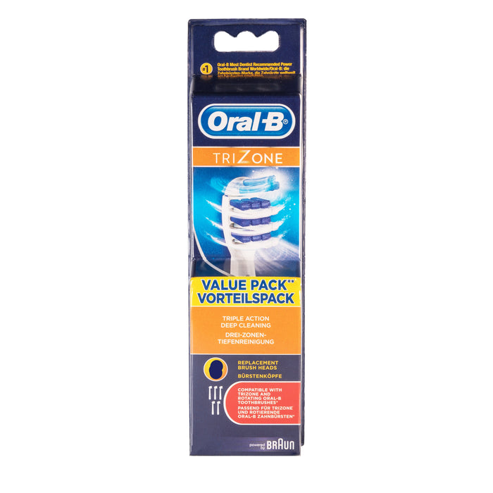 Oral-B TriZone Aufsteckbürsten für elektrische Zahnbürste, 5 Stück